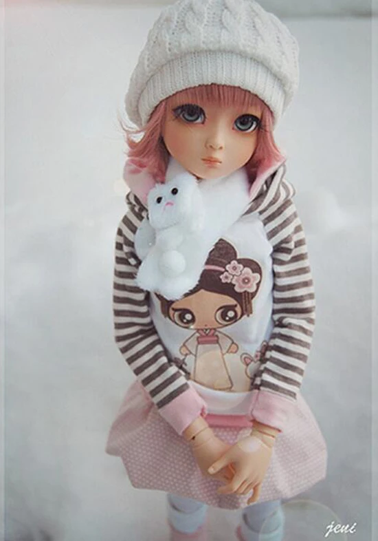 HeHeBJD 1/4 девушка Dami bjd (открытые глаза или ELF eyes) красивые девушки на продажу