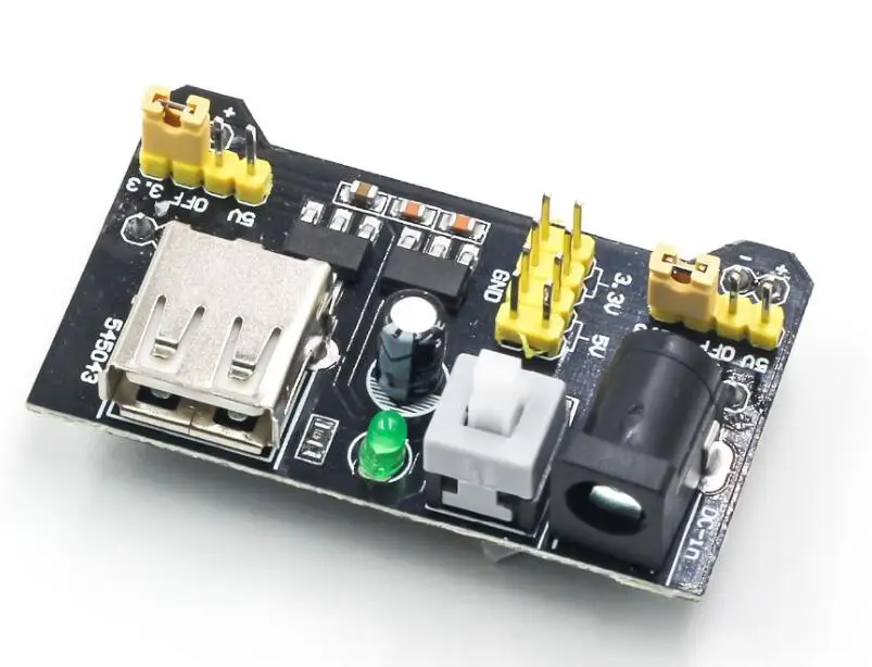 1PCS MB102 MB-102 Breadboard Power Supply Module 3.3V/5V For Solderless Bread Board Connector | Обустройство дома