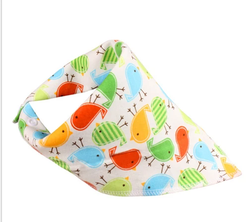 Cotton new Baby babador bandana bibs for babies Scarf boys Girls baby bib burp Cloths 1pieces RETAIL Z6-6RE | Детская одежда и