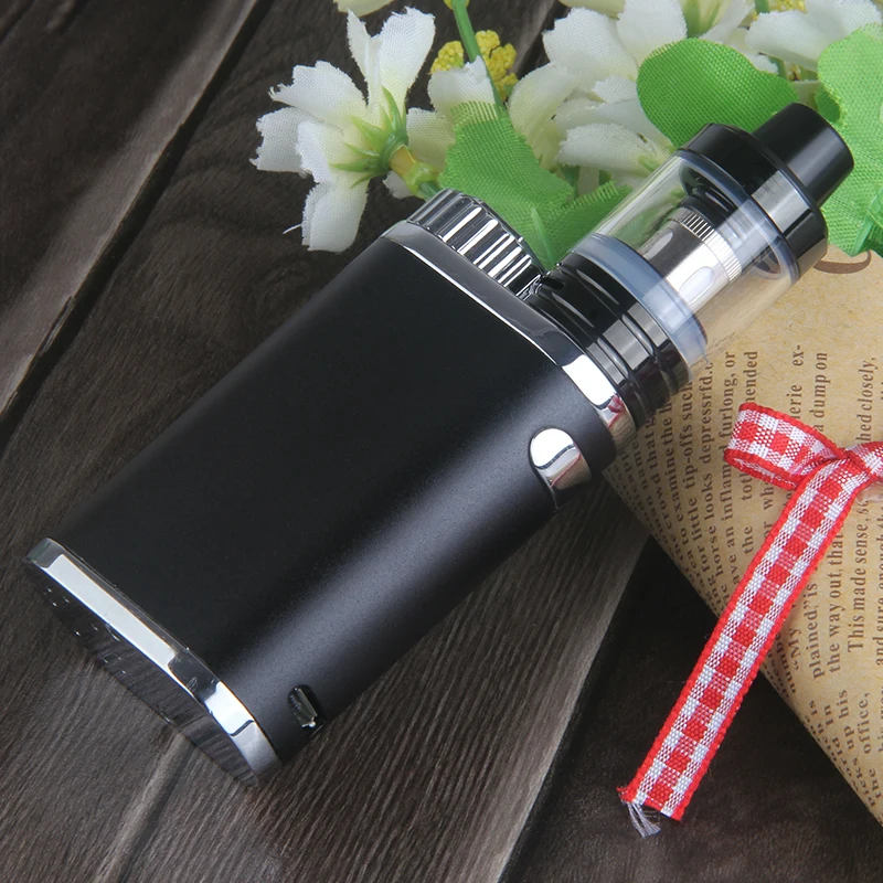 Вейп P Box Mod Стартовый Набор 50 Вт вапорайзер 2 мл стеклянный бак 3 ом электронная