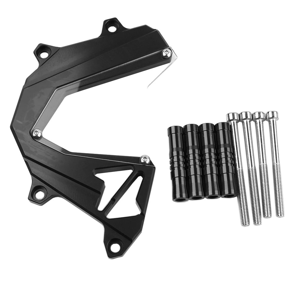 SMOK Motorcycle CNC Aluminum Panel Left Engine Guard Chain Cover Protector Front Sprocket For Kawasaki Z800 2013-2016 | Автомобили и