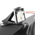 Автомобильный держатель для телефона JEREFISH HUD, имитирующий дизайн, мобильный телефон, Универсальный Регулируемый зажим для приборной панели, колыбель для безопасного вождения