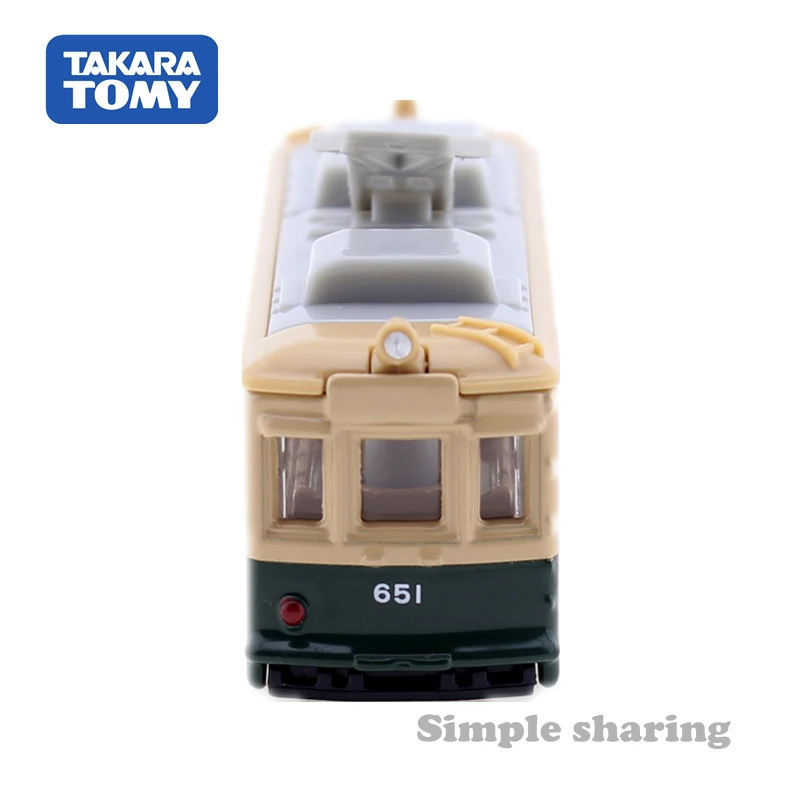 TAKARA TOMY TOMICA No.66 хирошима электрическая железная дорога 650 модель комплект 1:162 литая