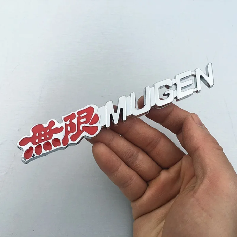 3D логотип Mugen Power автомобильная наклейка эмблема задний значок алюминиевая