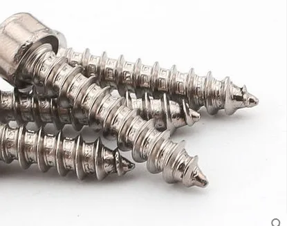 100 шт./лот M2 * 5-12 M2.5 6-16 M3 8-30 M3.5 нержавеющая сталь 304 Шестигранная головка саморезы