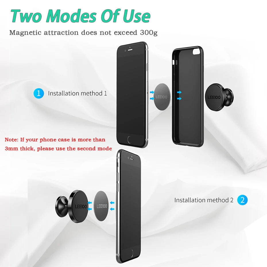 LEEIOO магнитный автомобильный держатель для мобильного телефона универсальный держатель подставка-держатель для сотового телефона держатель на вентиляционное отверстие автомобиля gps автомобильный держатель телефона