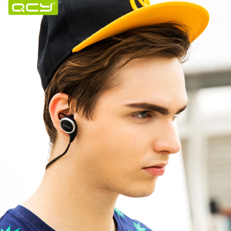 QCY QY8 Английский спортивные наушники беспроводная связь bluetooth 4.1 наушники aptX гарнитура с Микрофоном звонки mp3 музыка наушники для ios android