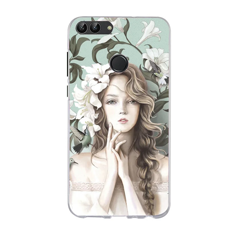 SICOOTE для funda huawei P8 lite 2017 чехол силиконовый прозрачный p smart p20 Funda marble Mickey |