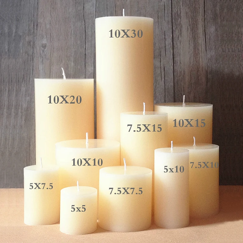

Various sizes Cylindrical Handmade Candle Mold Silicone Mold DIY