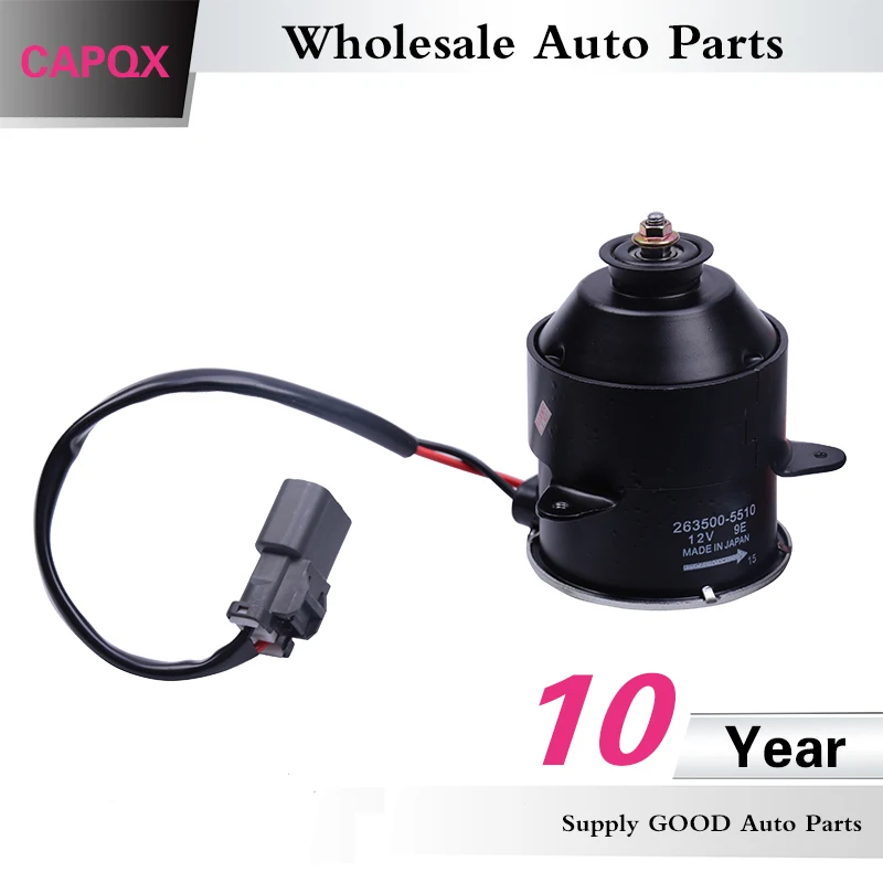 CAPQX радиатор вентилятор охлаждения двигателя 19030-RAA-A01 для CRV 2007-2011, ACCORD 2003-2007 CM4 CM5 CM6 ODYSSEY RB1 2005-2008
