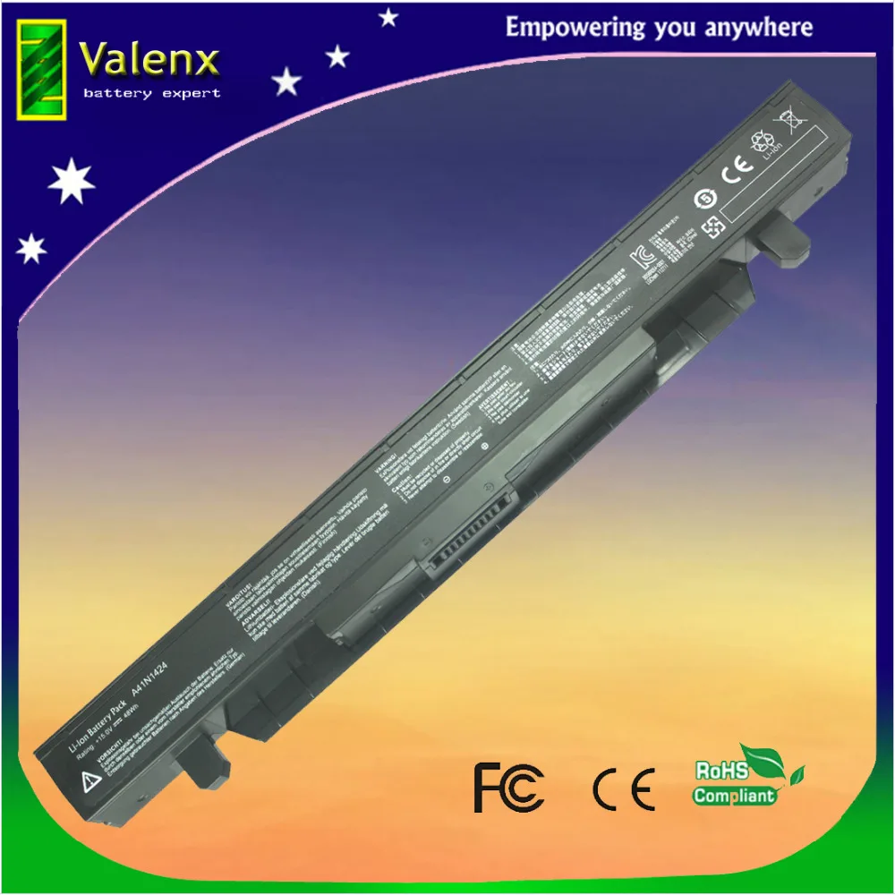 A41N1424 Аккумулятор для ноутбука ASUS ROG ZX50 ZX50J ZX50JX ZX50V ZX50VW GL552 GL552J GL552JX GL552V