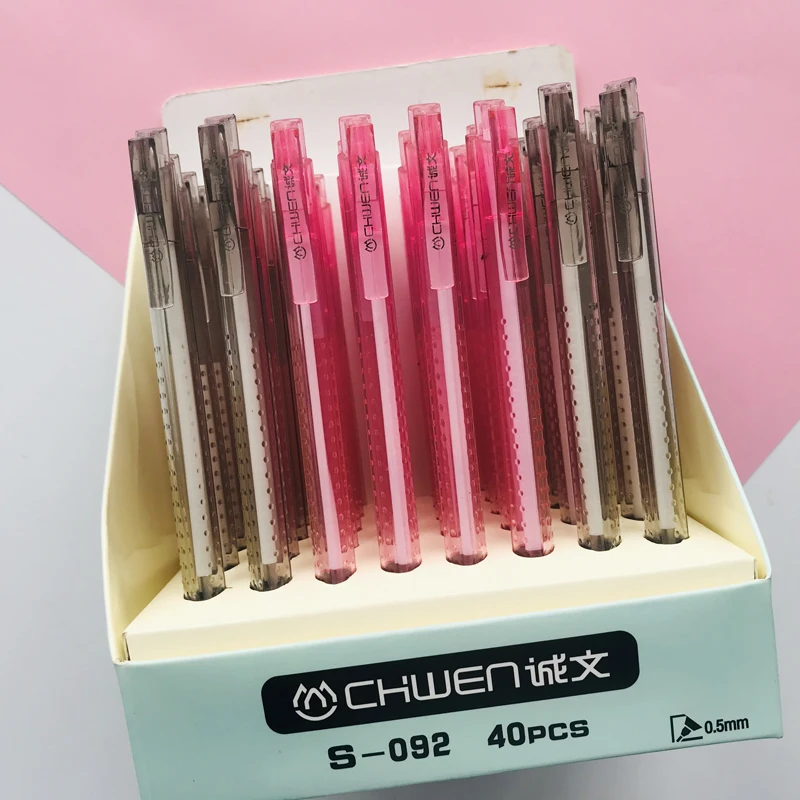 3 шт./лот ПРОСТАЯ ПРОЗРАЧНАЯ треугольная подставка для ручек пресс механический