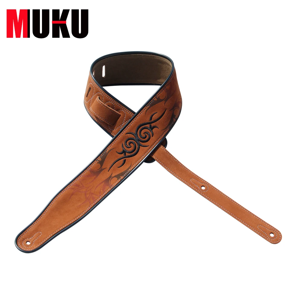 Ремешок для гитары MUKU мягкий толстый с красивой вышивкой|guitar strap|bass strapstrap bass |