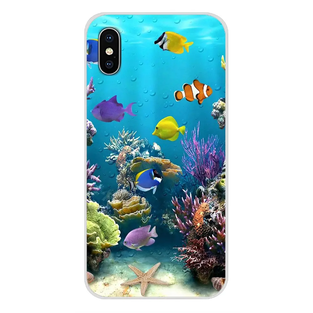 Sea Life &amp Fish милые аксессуары чехлы для телефонов Чехлы Samsung Galaxy J1 J2 J3 J4 J5 J6 J7 J8 Plus 2018