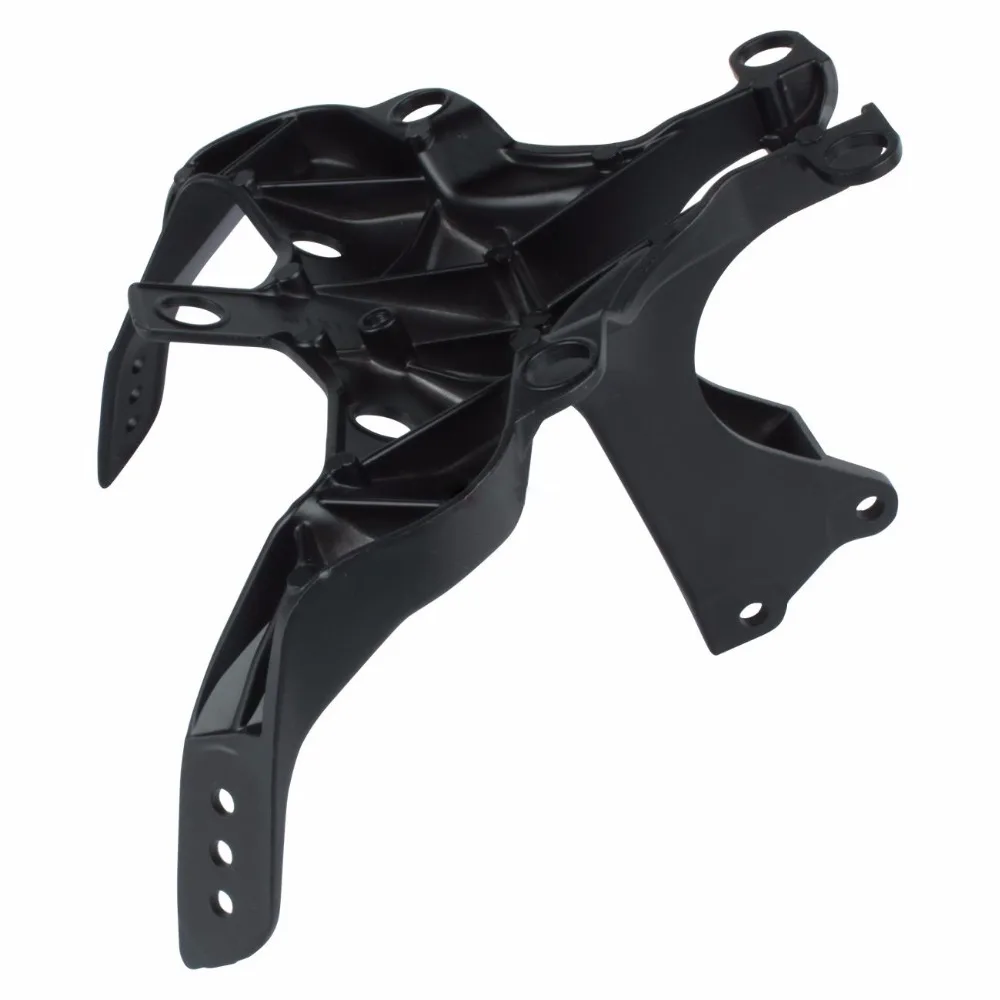 Черный передний верхний обтекатель Cowling фары держатель кронштейна для Yamaha YZF R1 2009