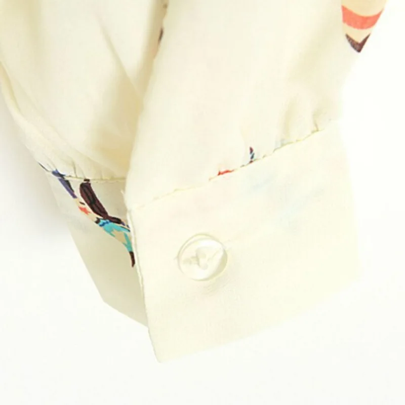 

Fashion 2017 Women Long women's Chiffon casual Blouse chemise femme spring Sleeve autumn blusas tops Shirt