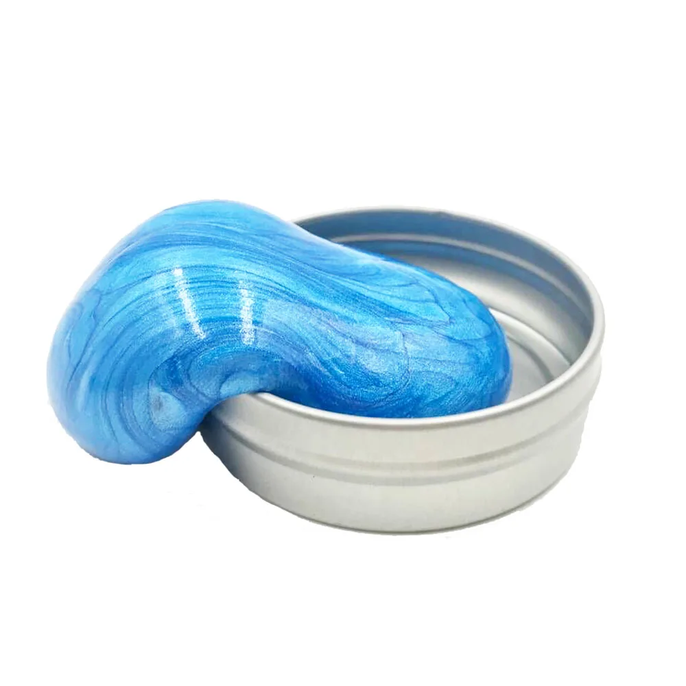 DIY HandPutty блеск слизи полимерная умная глина резиновый драгоценный камень