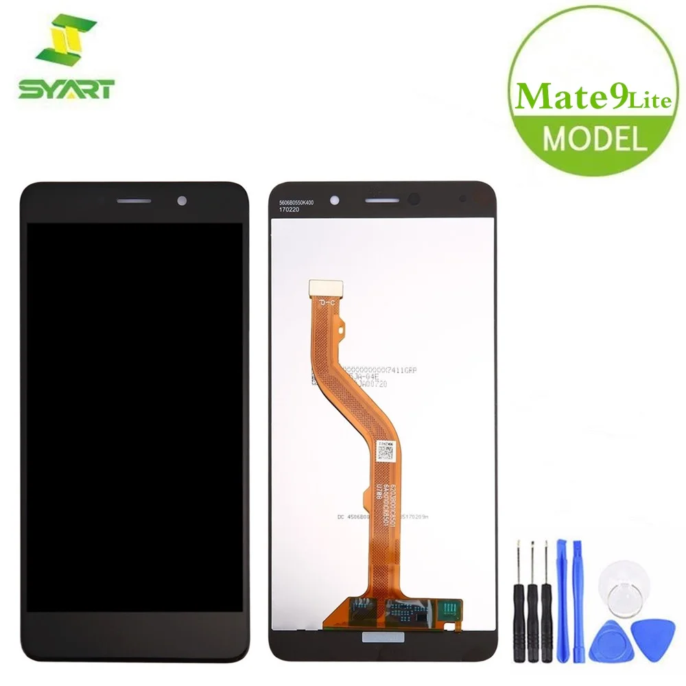 Для Huawei Mate 9 Lite ЖК дисплей сенсорный экран дигитайзер сборка Замена + инструменты
