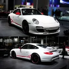 Для Porsche 911 997, Гоночный флаг, графическая дверь, боковая юбка, полосы, декор кузова автомобиля, наклейки, оригинальная наклейка, спортивный стиль