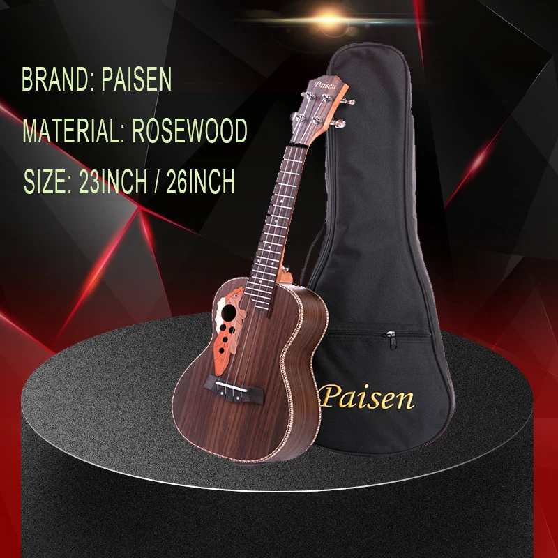 Гавайская гитара Paisen Ukulele 26 дюймов 23 дюйма|Укулеле| |