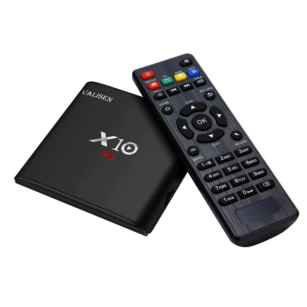 Приставка Смарт ТВ X10 Android 7 1 2 + 16 ГБ 4K HD Amlogic S905W 4 ядра Wi Fi ГГц|smart tv box|tv box 2gbtv |