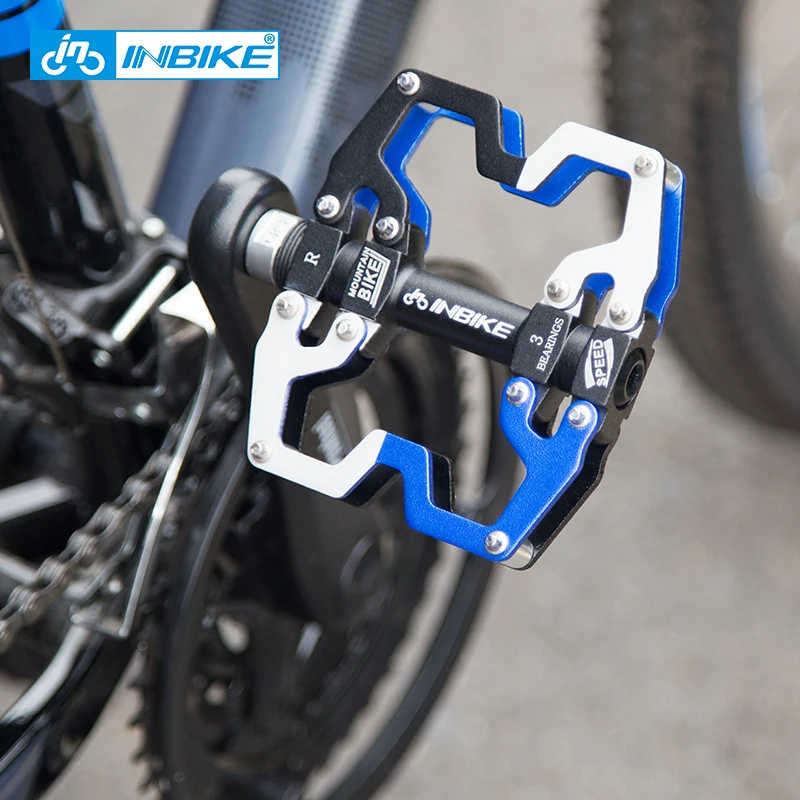 Велосипедная педаль INBIKE алюминиевая Ультралегкая закрытые педали|bike pedals road|pedal