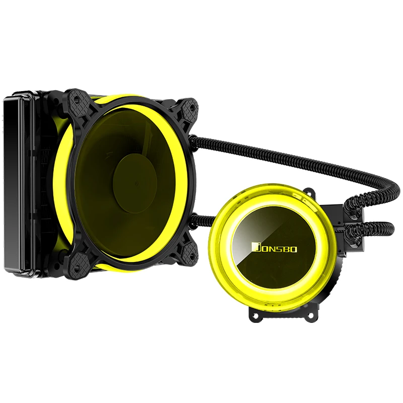 JONSBO RGB водяного охлаждения PC радиатор воды Cooler120/240 мм ШИМ Комплект радиатора TW2
