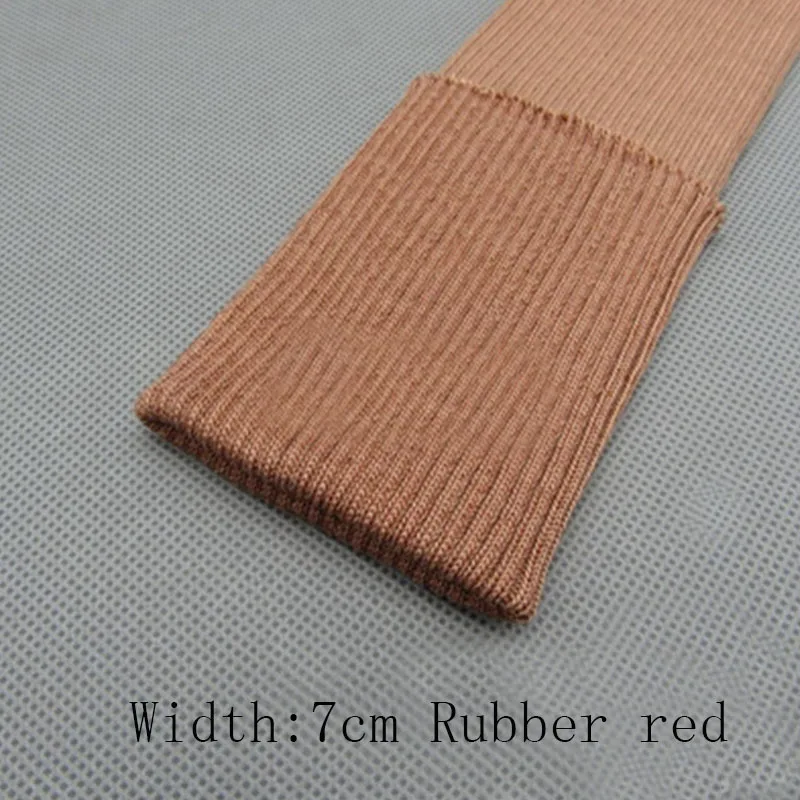 rubber red 1 шт., бейсбольная форма с манжетами из хлопковой ткани, нижнее белье для здоровья, ребро, детская одежда, ребро, манжета из хлопковой ткани - Цвет: rubber red