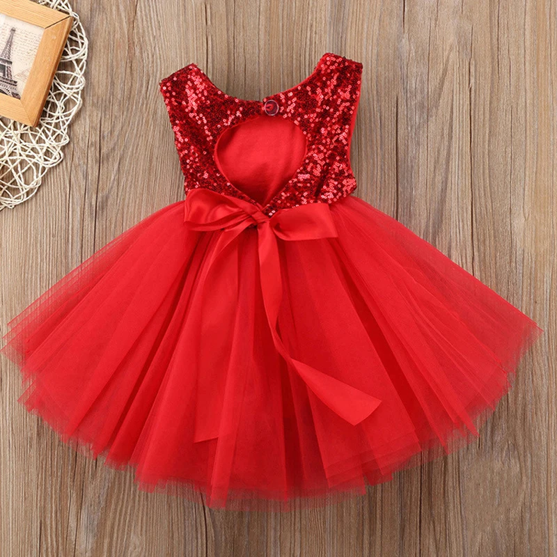 girls sequin dress girl prom dresses toddler princess costume kids party clothes 2019 baby summer for children | Детская одежда и