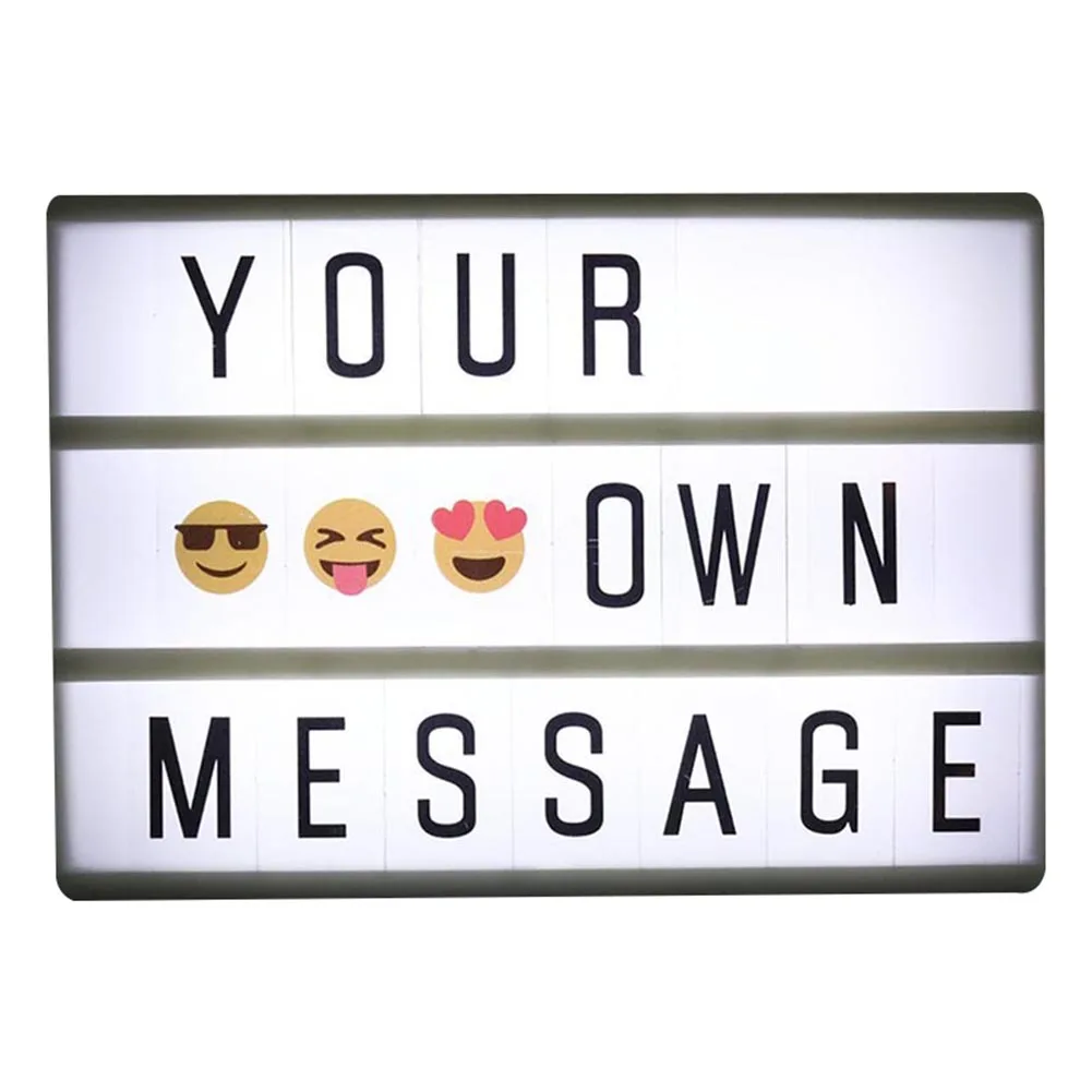 Светодиодный комбинисветильник ночник формата А5 сделай сам с буквами и картами