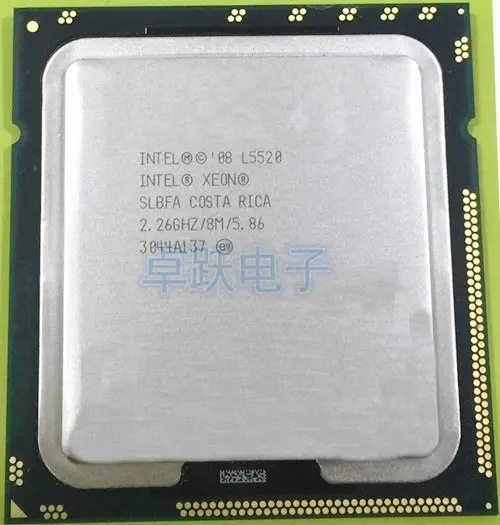 Оригинальный процессор X58 для Intel ЦП Xeon L5520 2 26 ГГц/LGA 1366 /8 Мб кэш памяти