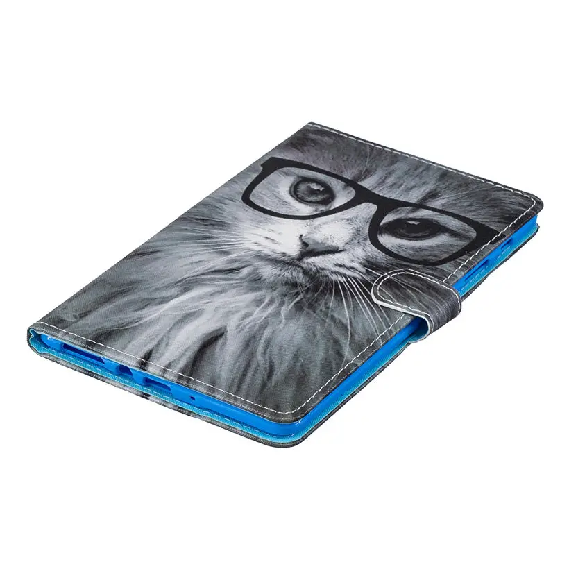 Чехол Funda для samsung Galaxy Tab S, 8,4 дюймов, T700, T705, T705C, SM-700, Модный чехол с животным рисунком, подставка для планшета, чехол