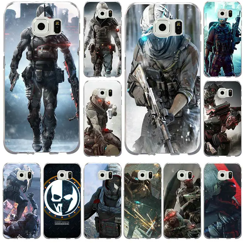 Novelty Tom Clancy's Ghost Recon For Samsung Galaxy Note 2 3 4 5 8 S2 S3 S4 S5 Mini S6 S7 S8 S9 Edge Plus Soft TPU Silicon Case |