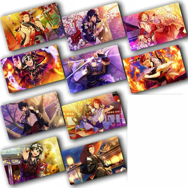 Ensemble Stars стикер 100 шт разные стильные аниме наклейки автобус ID водонепроницаемые