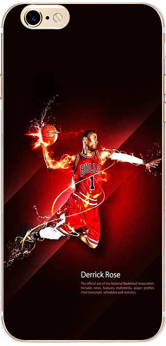 2544 DK Derrick Rose Minnesota жесткий чехол для телефона для iPhone 11 Pro Max 6 7 8plus 5S X XS XR XSMax для samsung s9 s8plus s7 s6 - Цвет: 2544