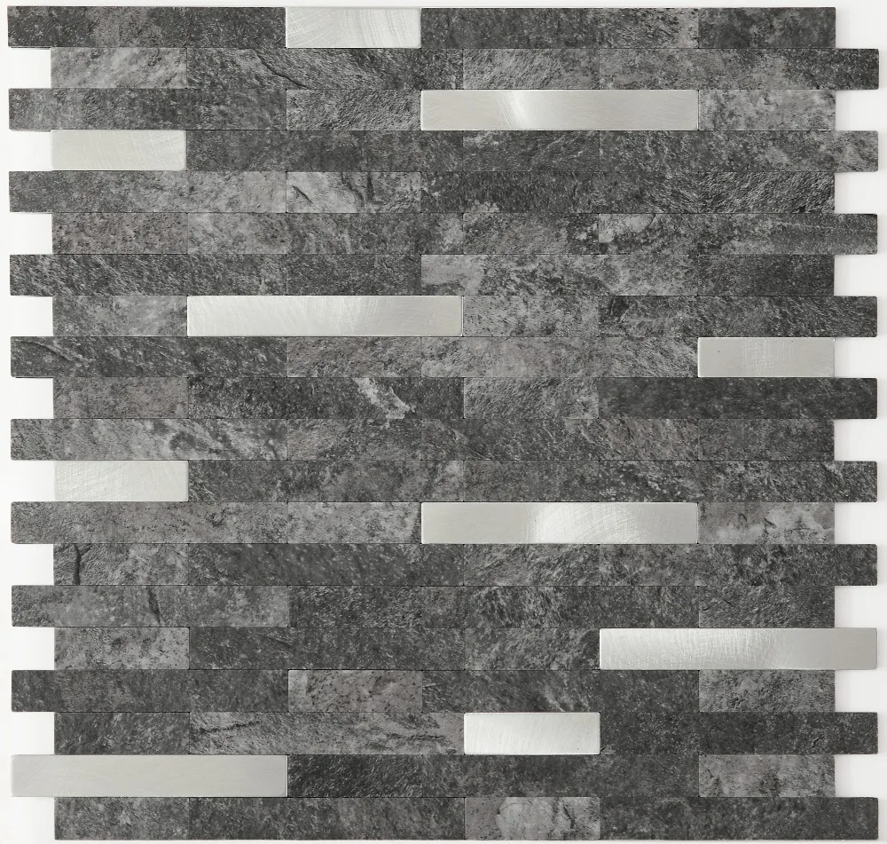 Черная самоклеящаяся кухонная плитка backsplash LSAP04 | Обустройство дома