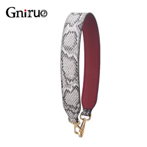 Модные ремни под змеиную кожу, цветные ручки из искусственной кожи для сумок, сменные ремни, аксессуары для женских сумок, 64 см