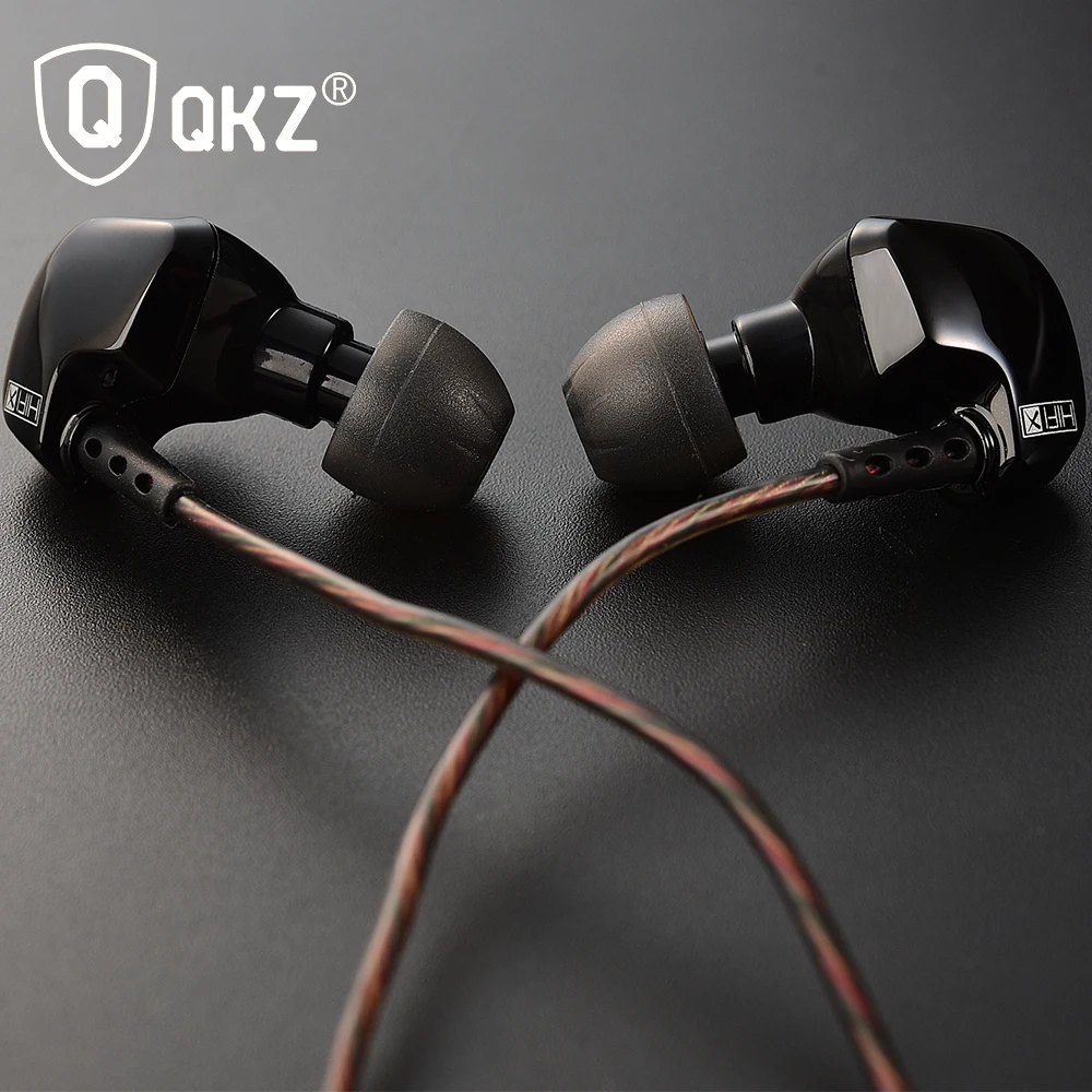 Оригинальные qkz DM200 в ухо Наушники Оригинал HIFI стерео гарнитура Спорт Super Bass HiFi Fone