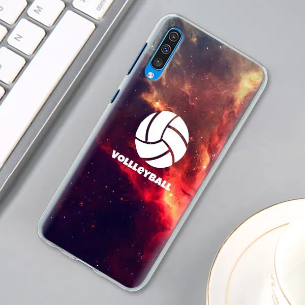 03 Я люблю волейбол чехол КРЫШКА ДЛЯ samsung Galaxy A30 A40 A50 A70 A6 A8 плюс A7 A9 M30 чехол для телефона Coque - Цвет: 03