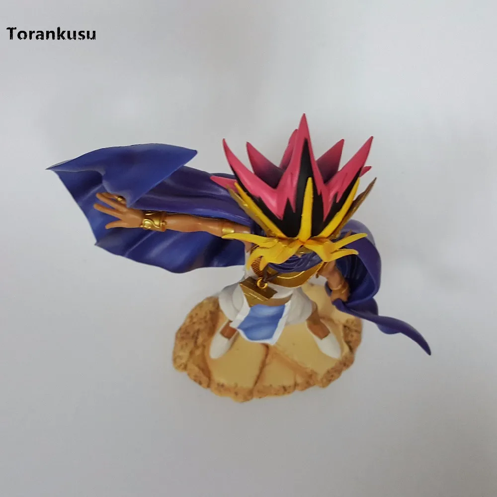 Yu Gi oh атем фигурку 240 мм модель игрушки Аниме Yugioh Дуэль Монстры юги Муто ПВХ