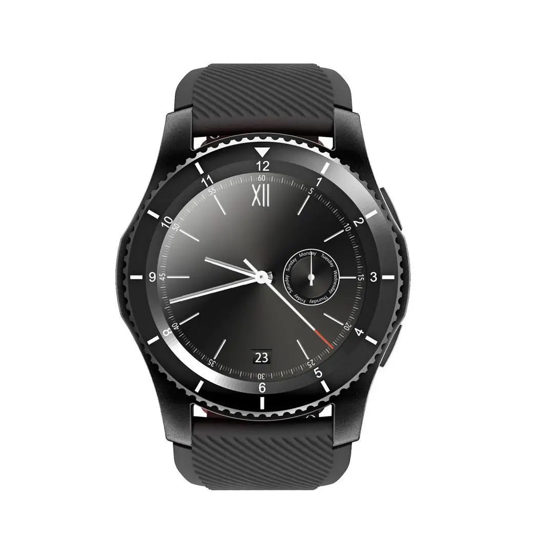 Unisex Touch Screen Heart Rate Blood Pressure 300mAh Yes Round Pin Buckle Quartz Monitor Smart 1.2 inch Watch | Электроника
