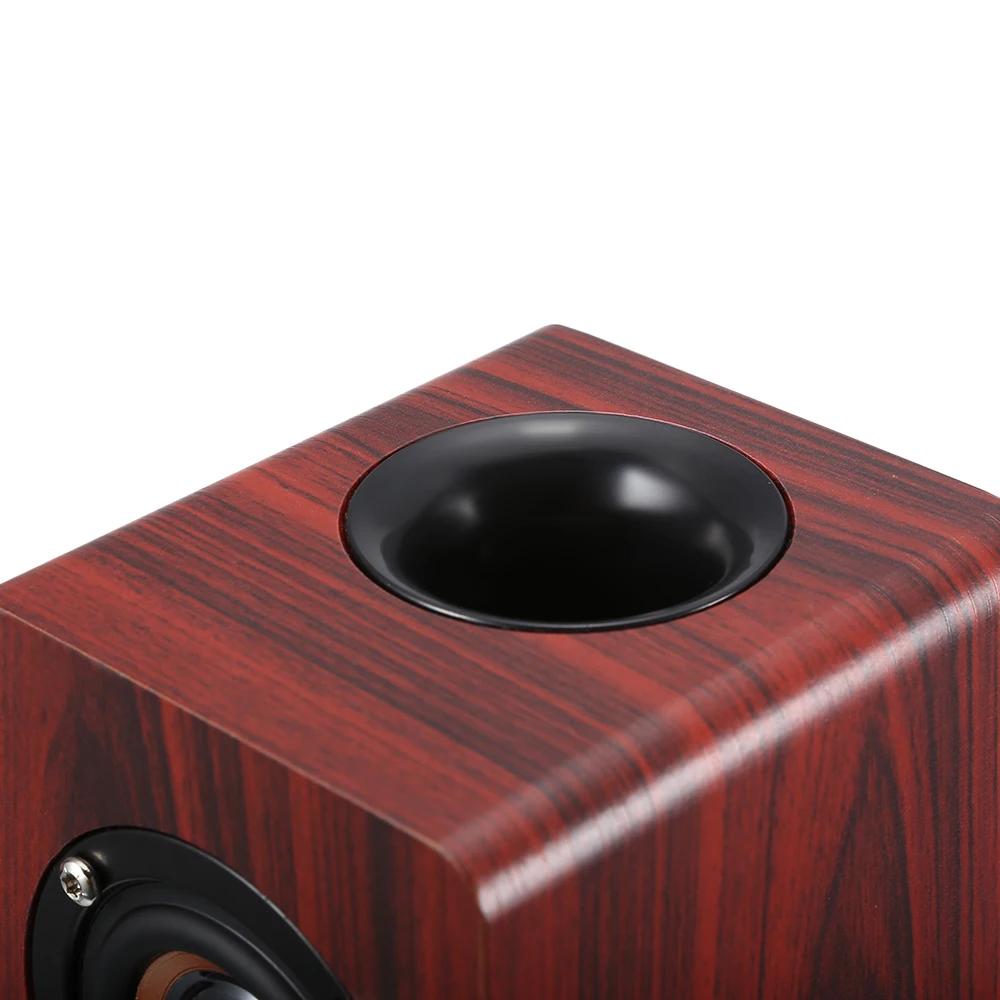 New Design Bluetooth Speaker AUX Wireless Stereo Player Wooden 4 HiFi Speakers Wood Sound Bar Home Theatre Support TF Card | Электроника