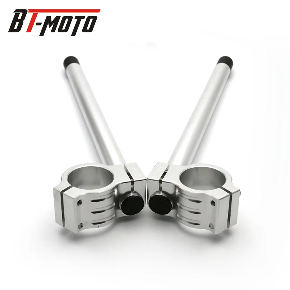 Мотоциклетный руль Cafe Racer гоночный Регулируемый из углеродного волокна