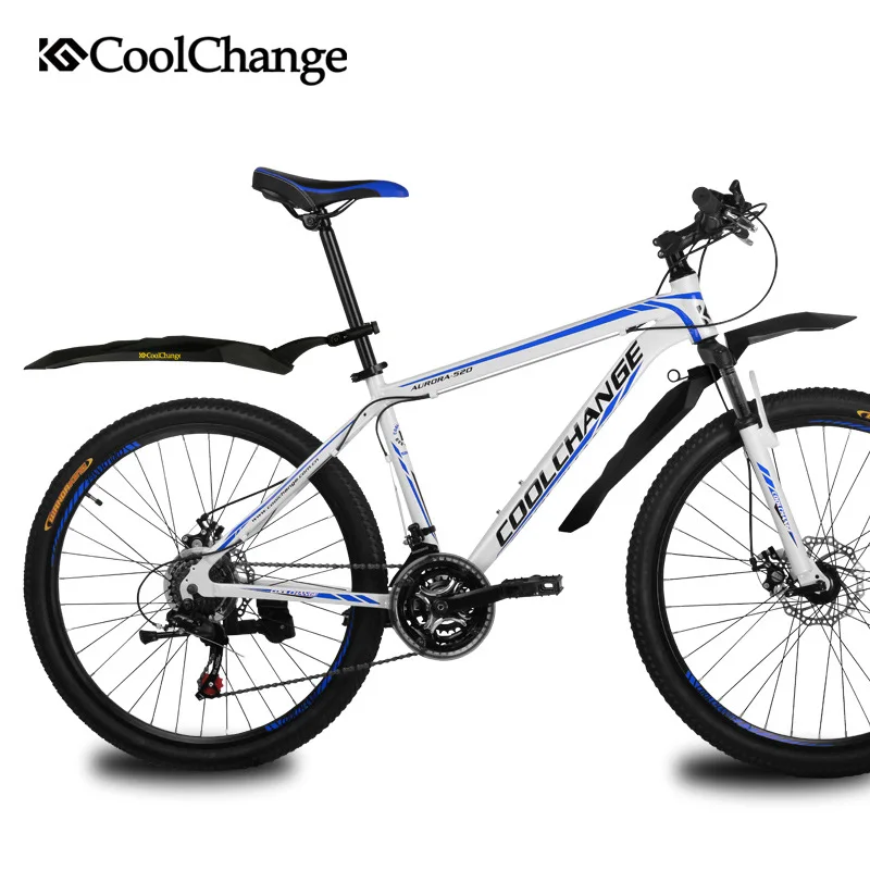 CoolChange запчасти для велосипеда пластиковые легкие велосипедные Крылья MTB горный