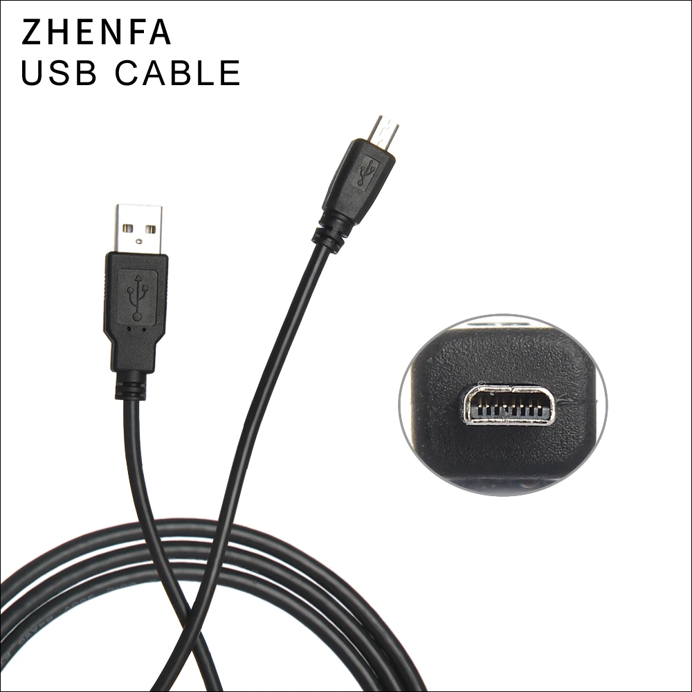 USB-кабель Zhenfa для камеры NIKON Coolpix S9050 S9100 P100 P300 P500 P510 P6000 P7000 D3300 D5000 D5100 D5200 D5300 D5500 D7100
