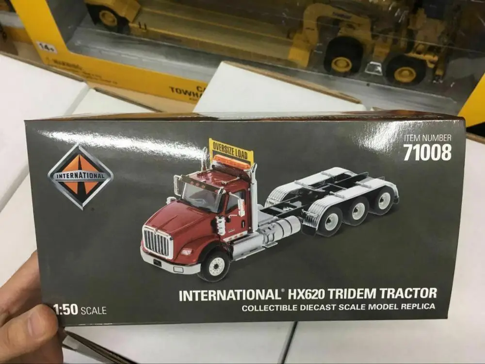 Международная HX620 Tridem модель трактора 1:50 металла бренд Diecast Masters DM71008| |