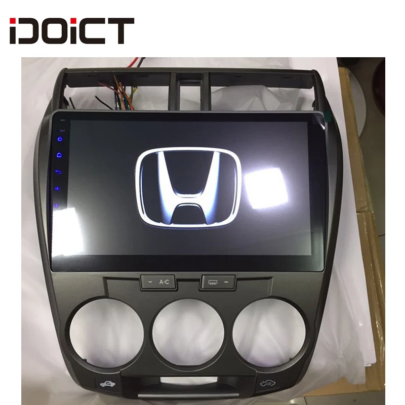 IDOICT Android 8,1 автомобильный DVD плеер gps навигация Мультимедиа для Honda CITY радио 2008-2013 автомобильный стерео