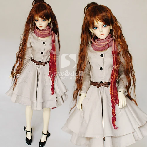 Бесплатная доставка 1/3 Bjd кукла одежда пальто аксессуары для кукол sd|Куклы| |