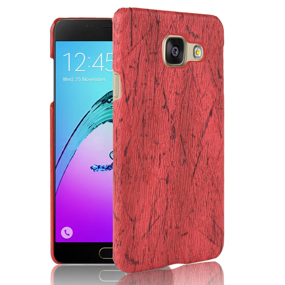 Чехол для Samsung Galaxy A3 2016 чехол 4 7 дюйма из искусственной кожи с текстурой древесины