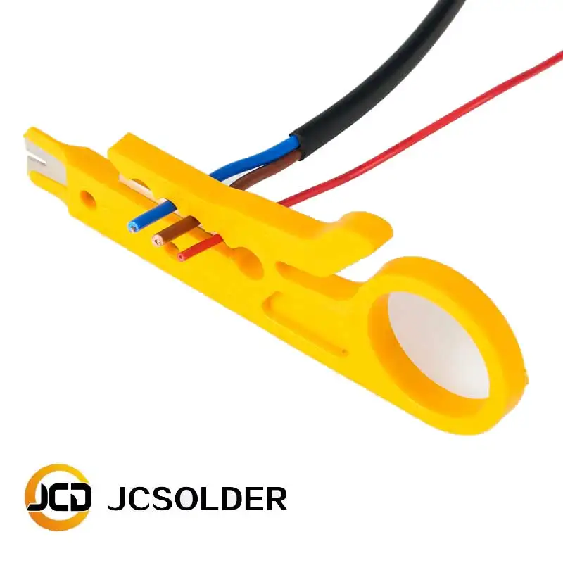 JCDsolder 60 Вт 220 в набор паяльников с регулируемой температурой желтый набор+ 5 наконечников+ насос для распайки+ подставка для паяльника